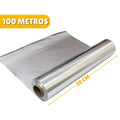 Papel Aluminio Film 100 Metros - Protección y Conservación de Alimentos