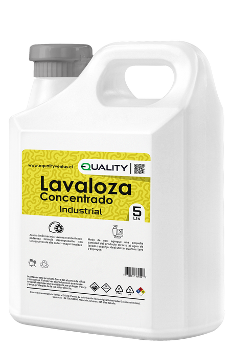 Detergente Desengrasante Concentrado 5 Litros para Uso Industrial