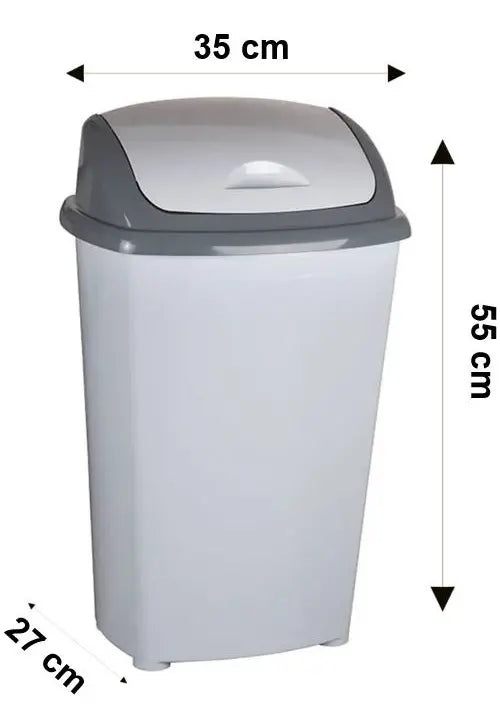 Basurero de 30 Litros con Tapa Vaiven