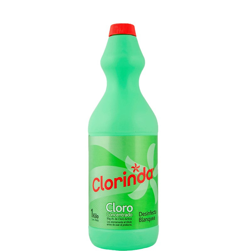 Cloro Concentrado 1 Lt - Desinfección y Limpieza Profunda