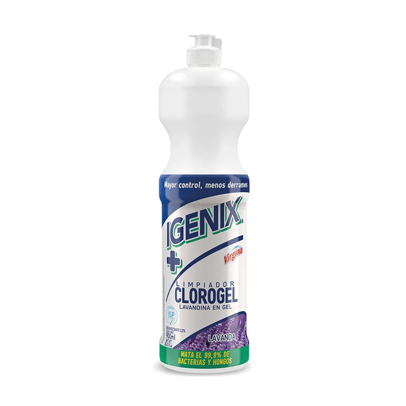 Gel Desinfectante de Cloro 900 ml - Limpieza Profunda del Hogar