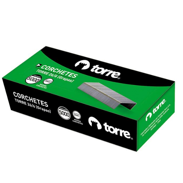 Corchetes 26/6 - Caja de 5000 Unidades