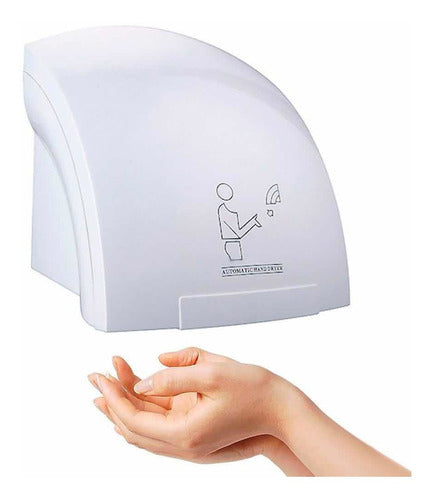 Secador de Mano Automático 1800W con Sensor Infrarrojo