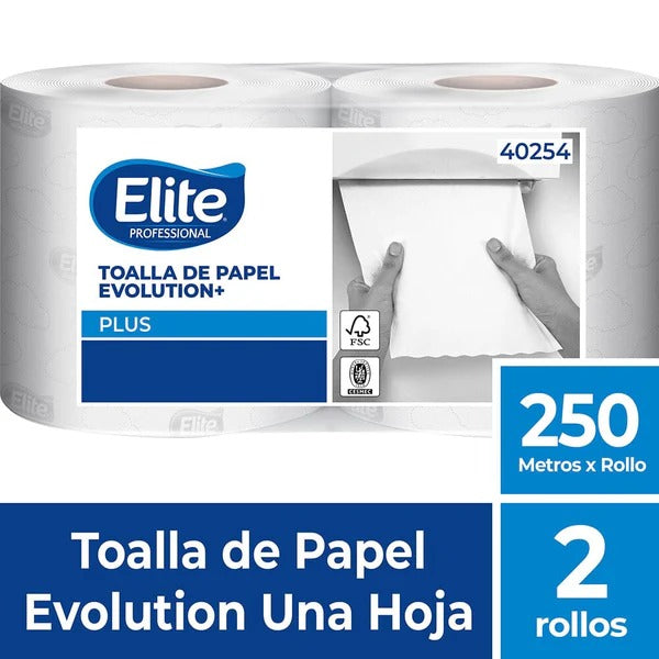 Toalla de Papel Industrial 2x250 metros - Autocorte Doble Hoja