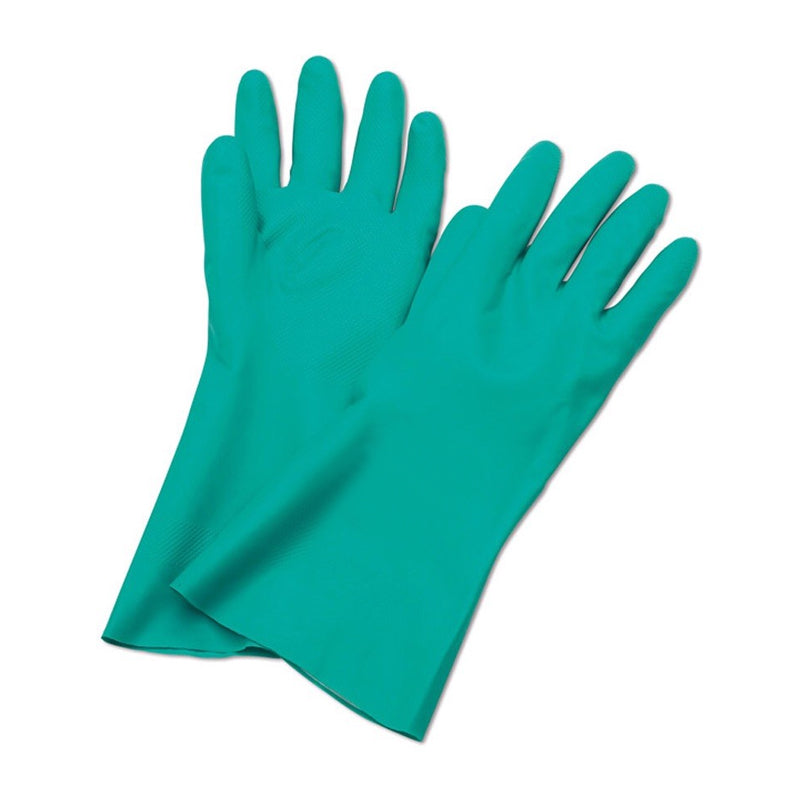 Guantes de Nitrilo Verde - Protección Industrial y de Limpieza