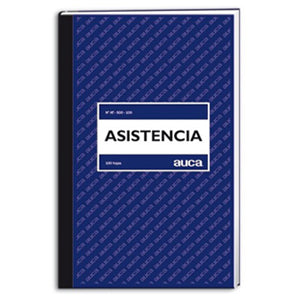 Libro de Asistencia 100 Hojas - Registro Laboral Oficial