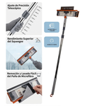 Limpiavidrios Telescópico Profesional con Mango Extensible