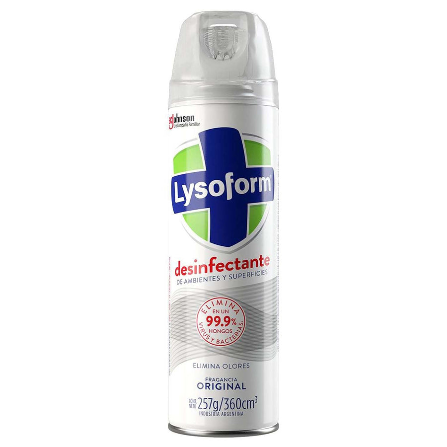 Desinfectante Aerosol 360ml | Elimina Gérmenes y Malos Olores
