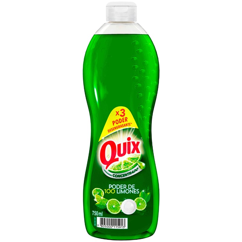 Lavaloza Concentrado Limón 750ml - Desengrasante Potente para Loza