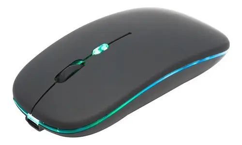 Mouse Gamer Inalambrico Recargable RGB Silencioso
