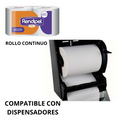 Toalla de Papel Una Hoja 190 Metros Pack x2 Rollos