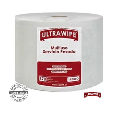 Bobina de Paños Prepicados 870 Unidades | Celulosa Absorbente 28x42cm