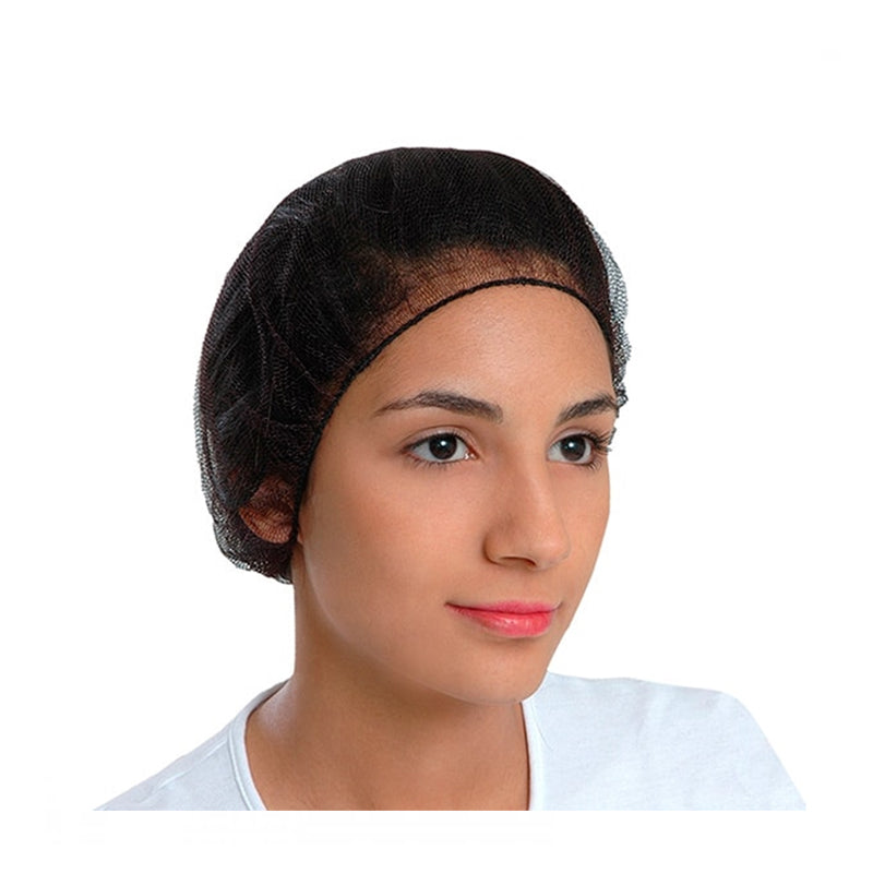 Redecillas Negras Desechables para Cabello - Pack de 100 Unidades
