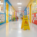 Señalética de Piso Mojado Amarilla - Pack 5 Unidades para Seguridad