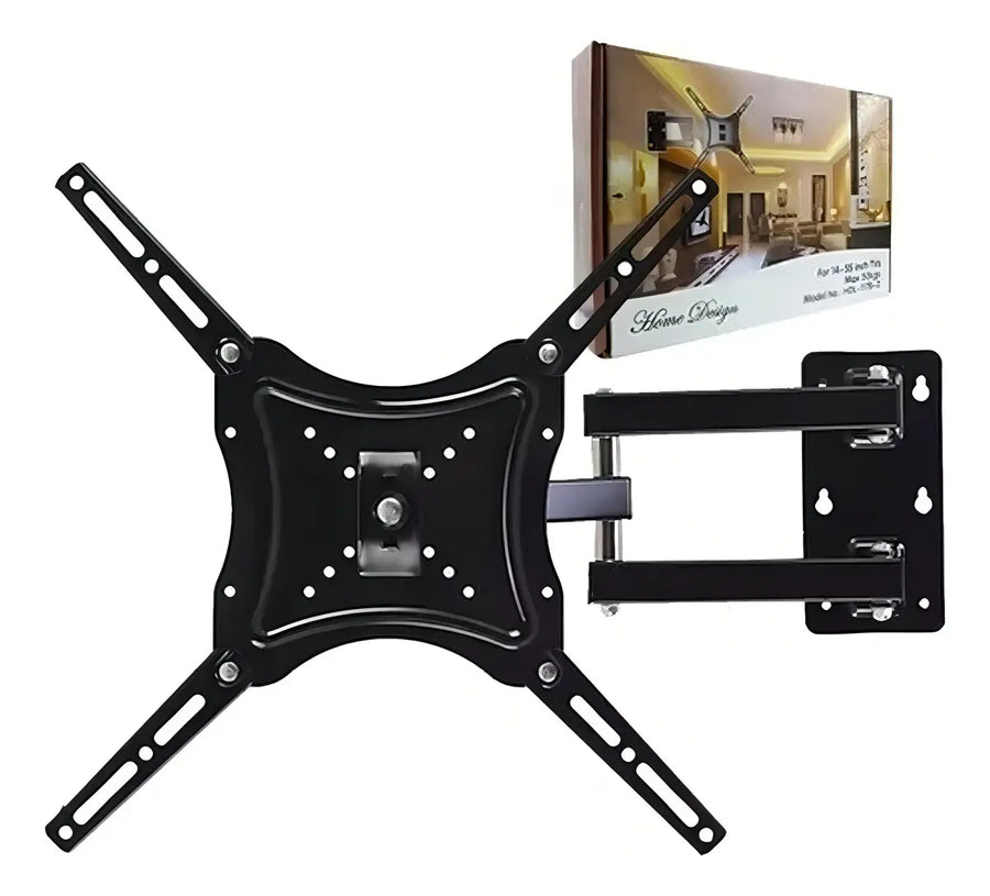 Soporte TV Brazo Articulado 14-55 Pulgadas Pared 50kg