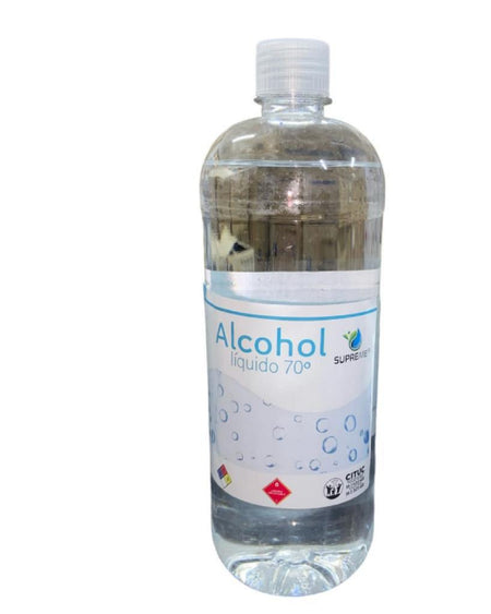 Alcohol Desinfectante al 70° - 1 Litro