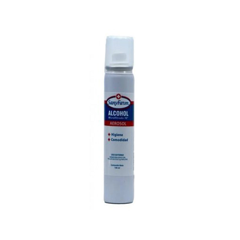 Pack 12 Alcohol en Aerosol 100ml - Desinfectante de Alta Concentración