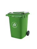 Contenedor de Basura 240 Litros con Pedal y Ruedas