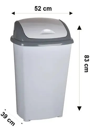 Basurero de 90 Litros con Tapa Vaiven