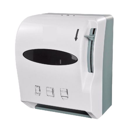 Dispensador de Toalla con Palanca para Baños y Oficinas