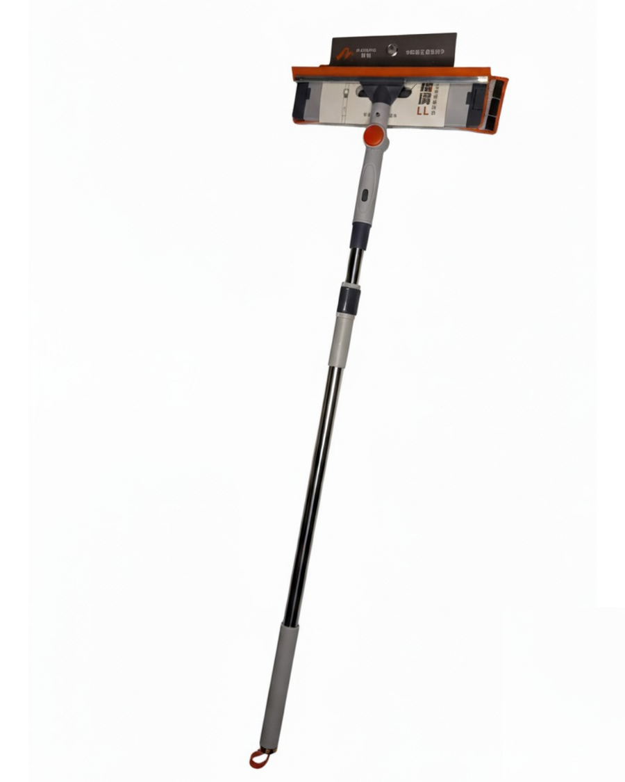 Limpiavidrios Telescópico Profesional con Mango Extensible