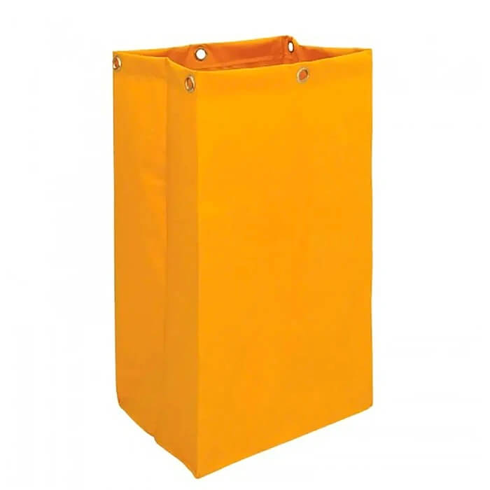 Bolsa de Repuesto para Carro de Limpieza Amarilla - Porta Elementos