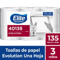 Toalla de Papel Absorbente 3x135 metros - Formato Económico