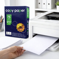 Papel Carta 75g - Resma de 500 Hojas Blanco Brillante